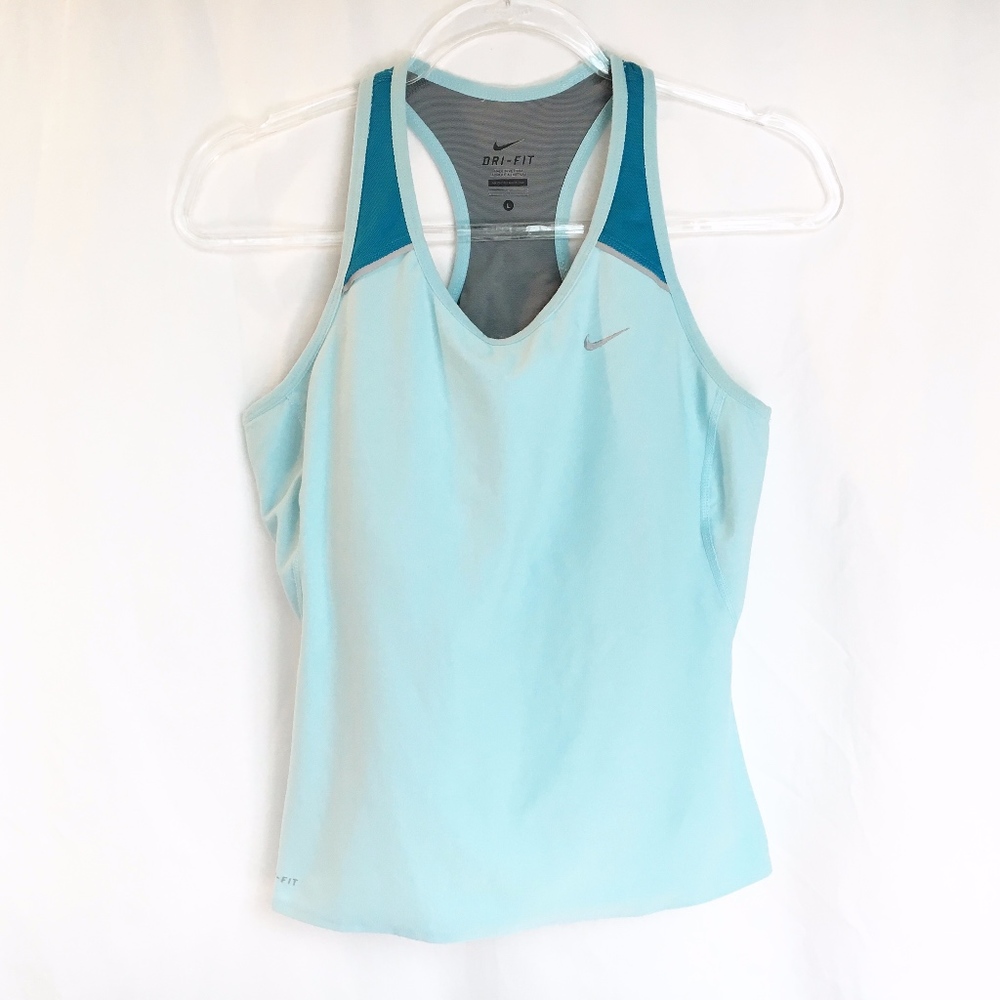 Nike: Dri Fit Racer Back Runner's Tank